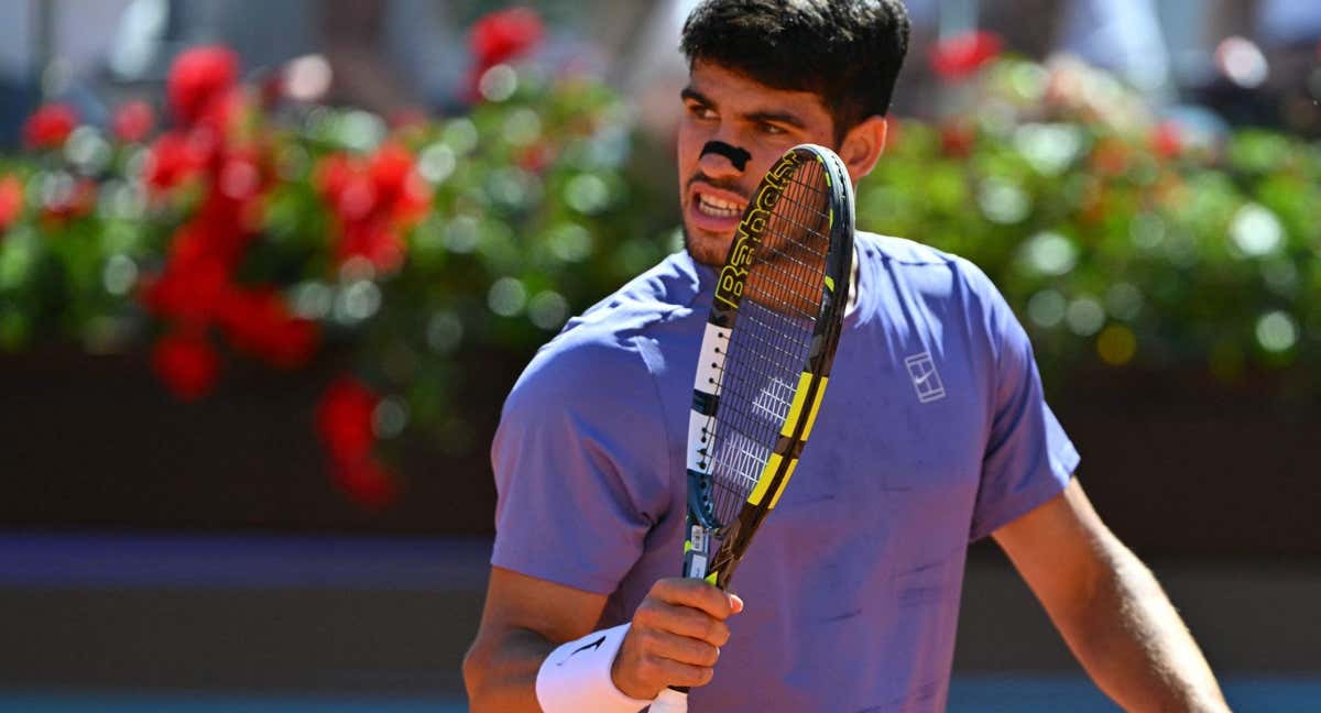 Alcaraz Taklukkan Edberg, Menuju Final Roma