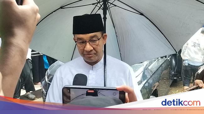 Anies Berduka, Hadiri Pemakaman Suami Najwa Shihab