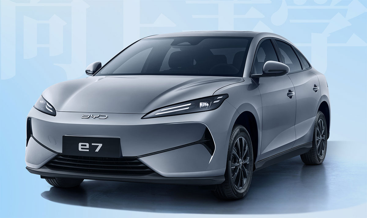BYD E7: Sedan Listrik Rp200 Jutaan Meluncur