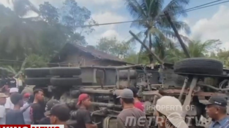 Evakuasi Sopir Truk Maut Purworejo Berhasil