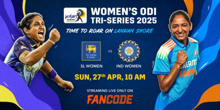 FanCode: Siarkan Seri Tri-Nasional Wanita