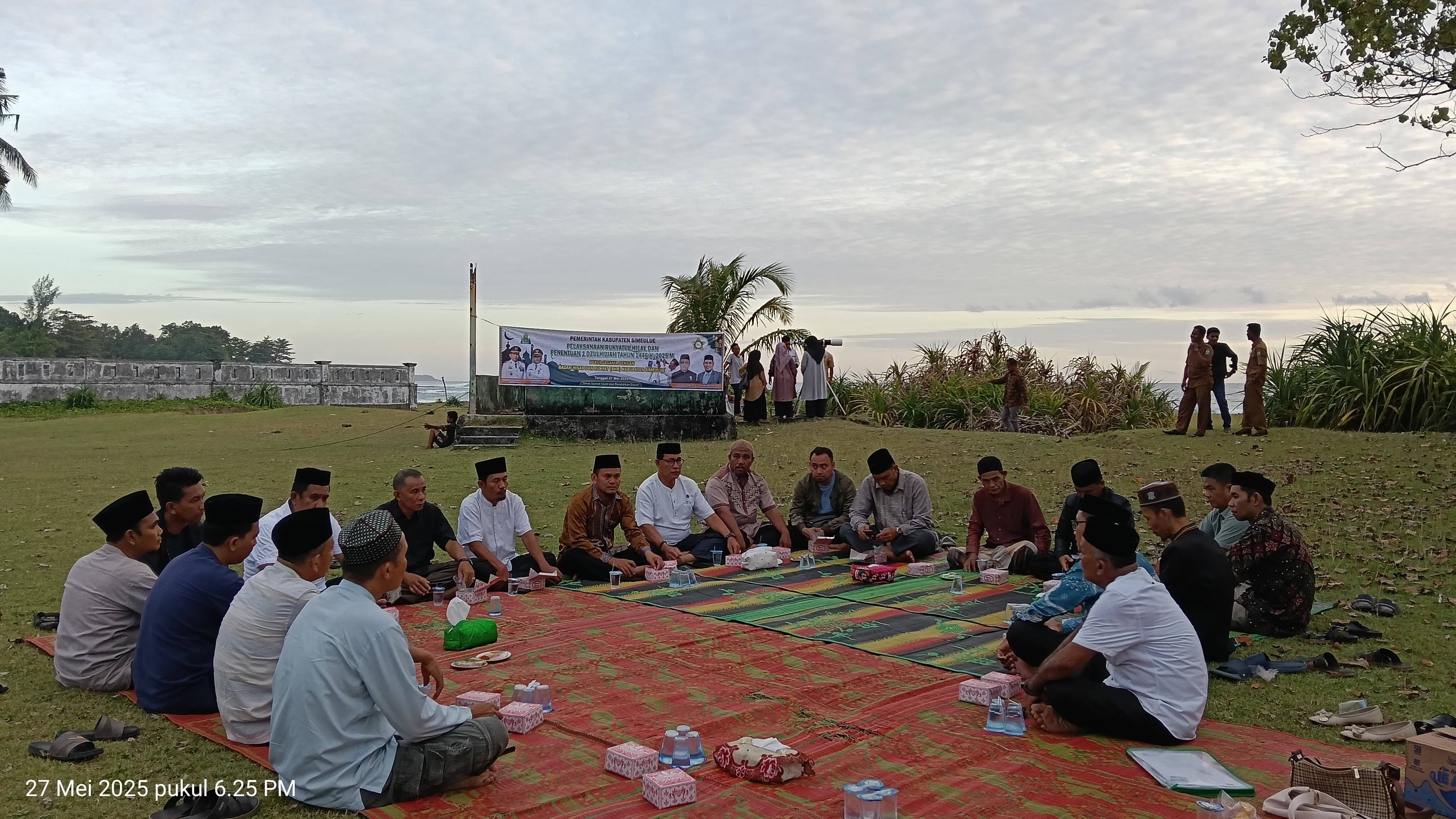 Kemenag Simeulue: Rukyatul Hilal Idul Adha 1446H