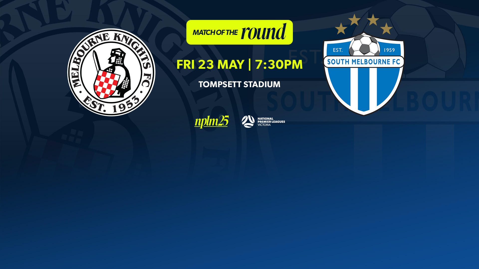 NPLM: Knights Vs South Melbourne - Laga Puncak Putaran 15