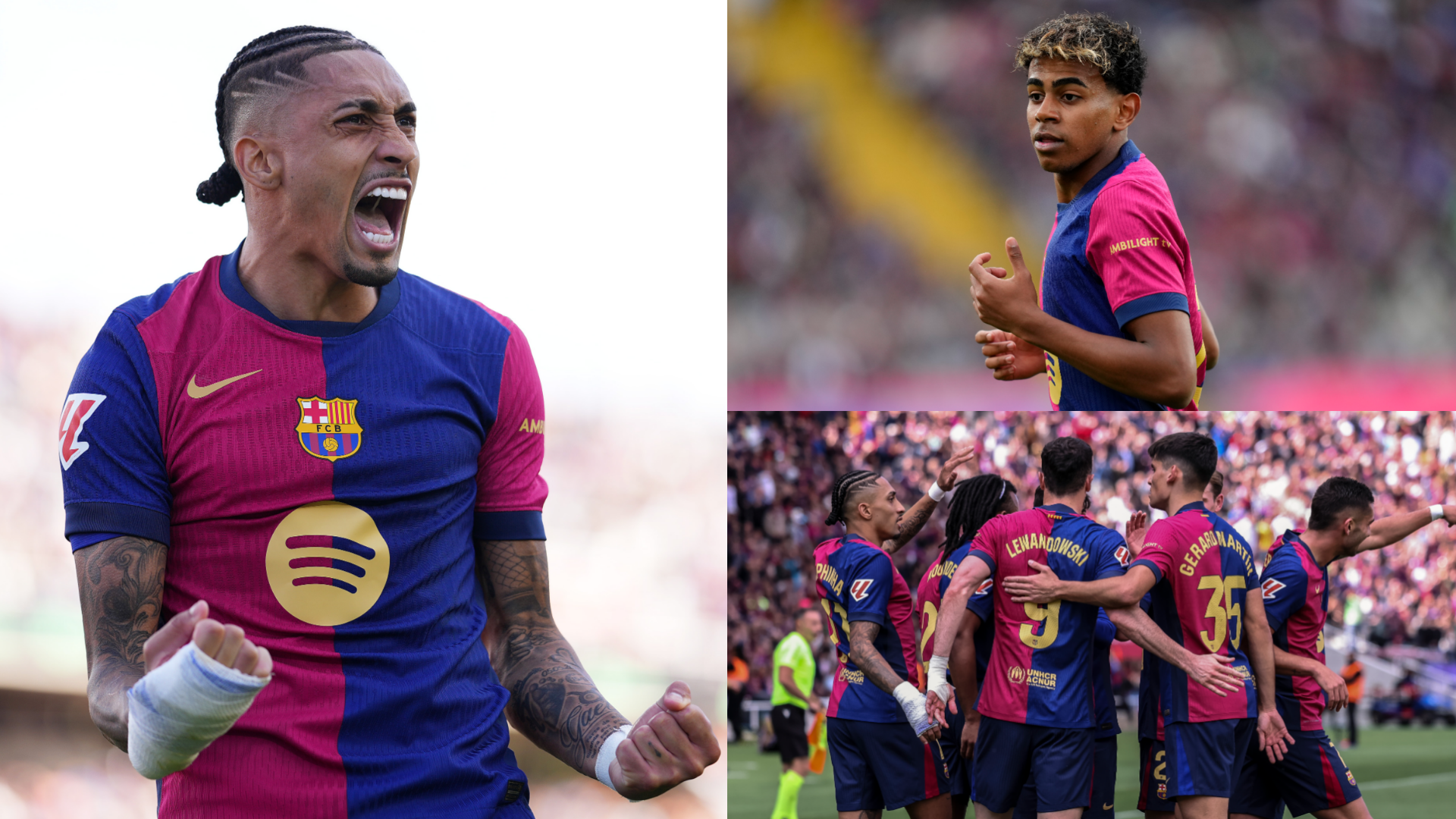 Rating Pemain Barcelona Vs Celta Vigo: Yamal & Raphinha Bersinar