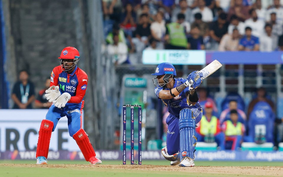 Suryakumar Yadav: 73 Run, MI Vs DC 180/5