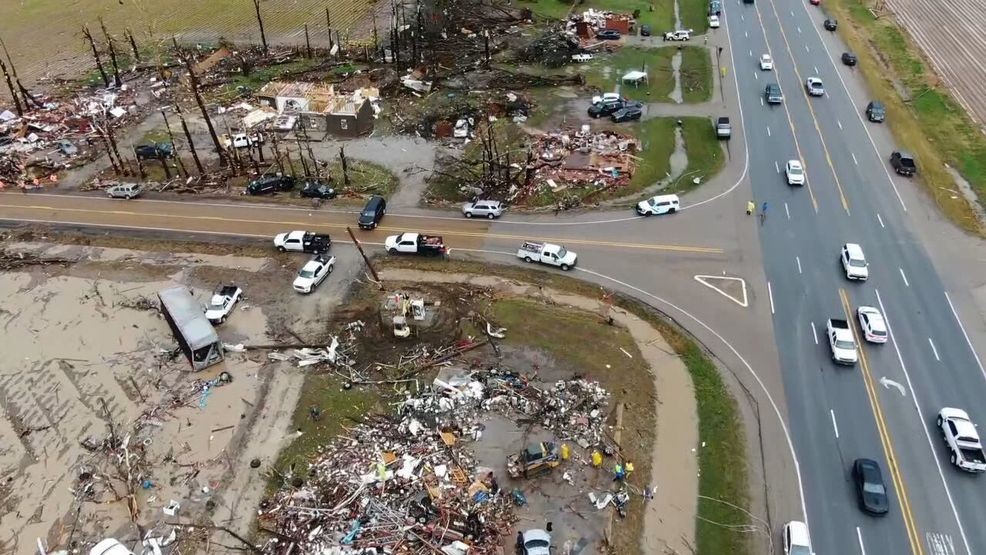 Tornado Amyra & Lake City: EF2 & EF3 Kerusakan
