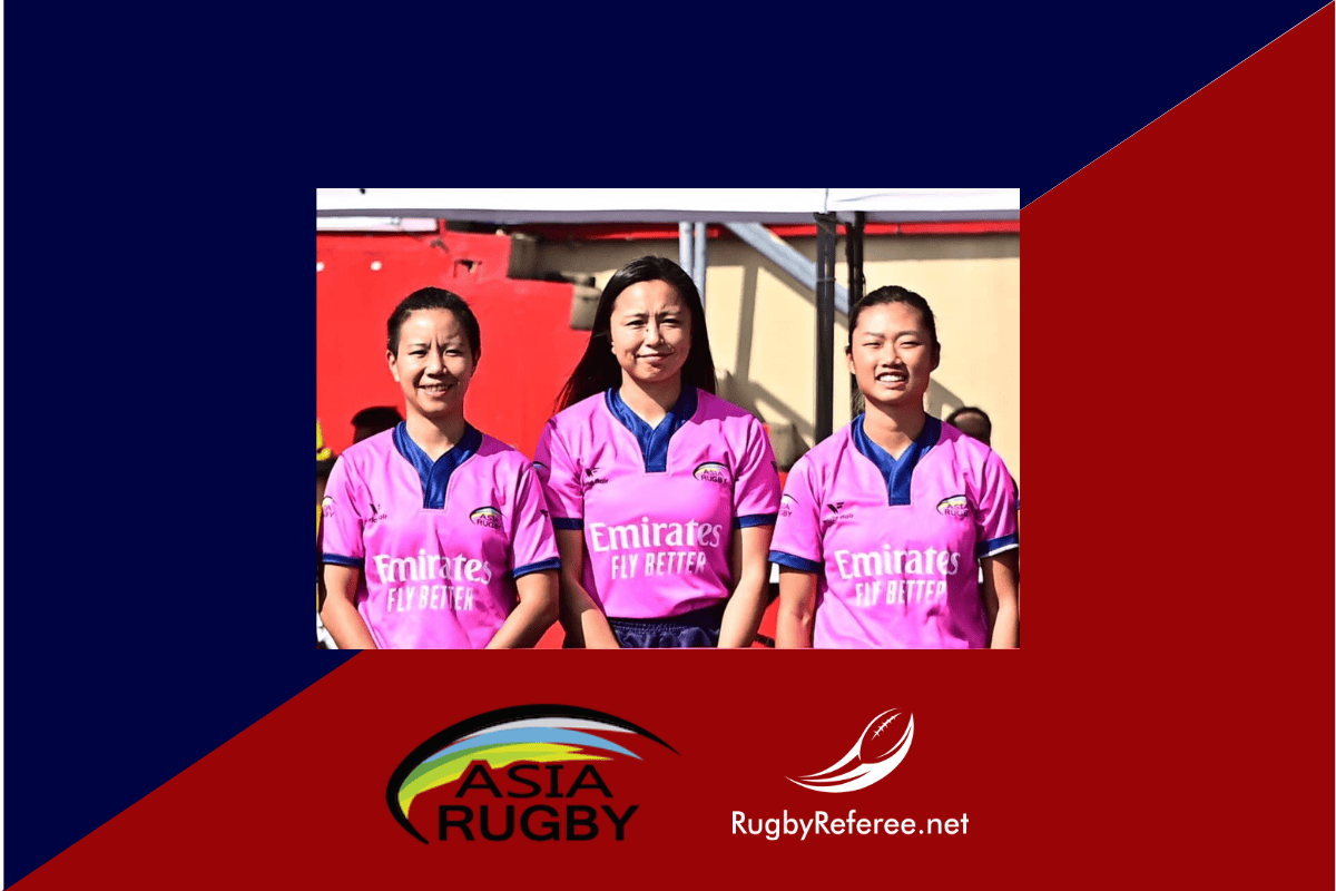 Wasit Kejuaraan Rugby Asia Wanita 2025 Diumumkan
