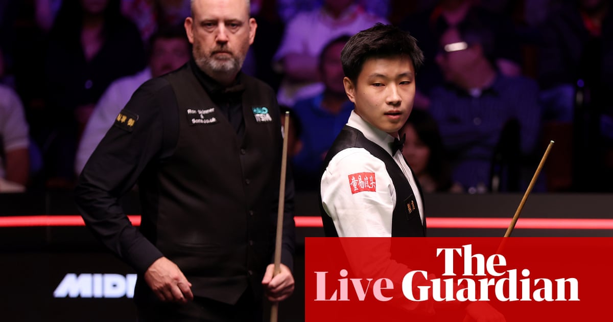 Zhao Xintong Vs Mark Williams: Final Kejuaraan Snooker Dunia